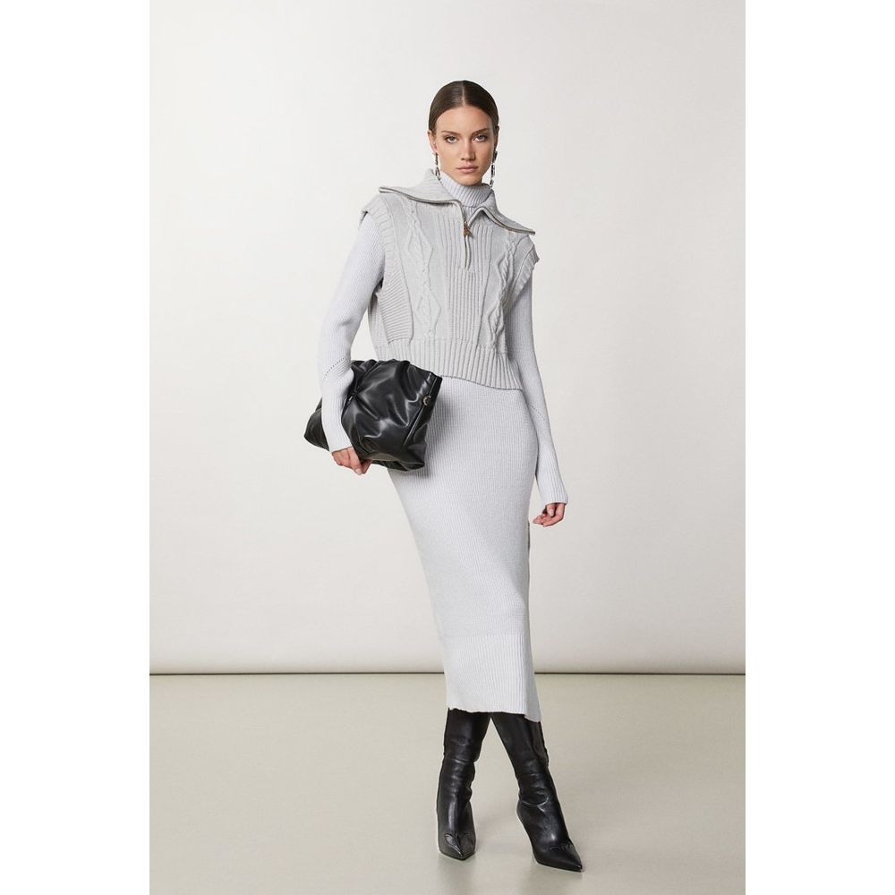 White Viscose Casual Dress