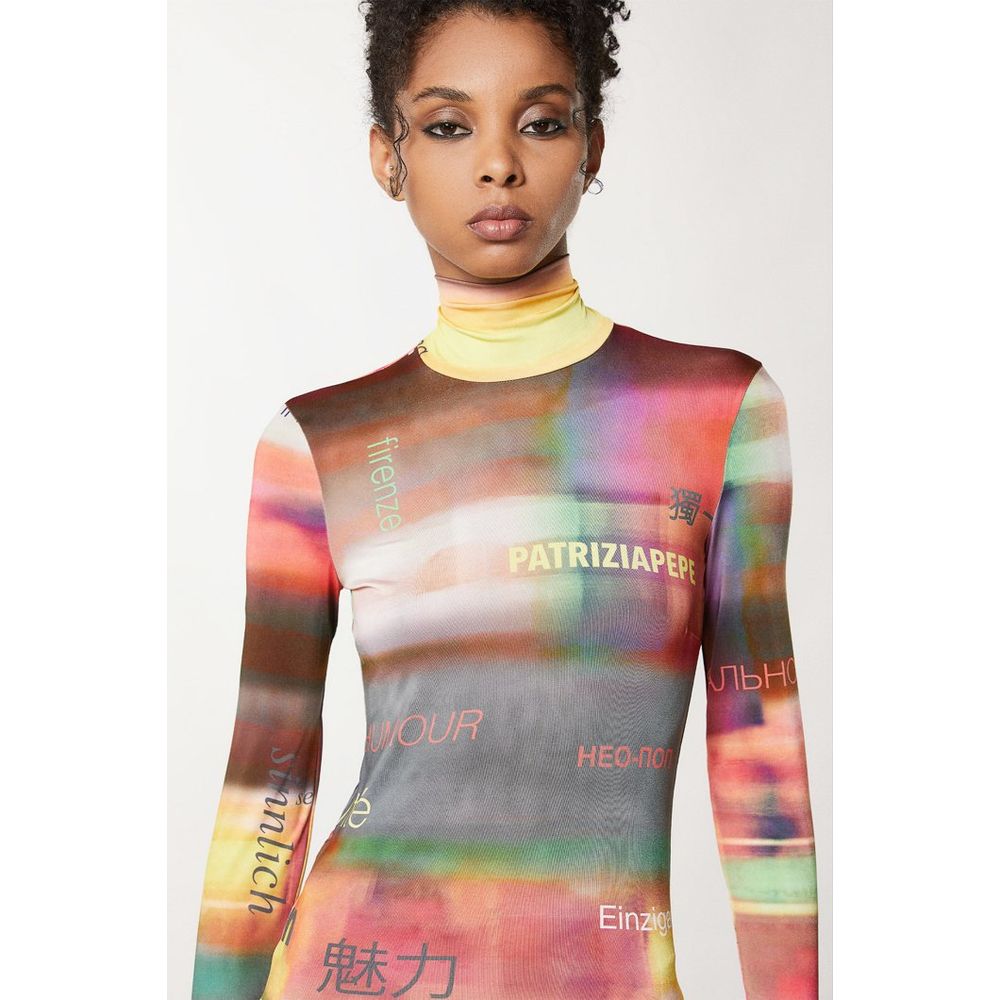 Multicolor Polyester Casual Dress