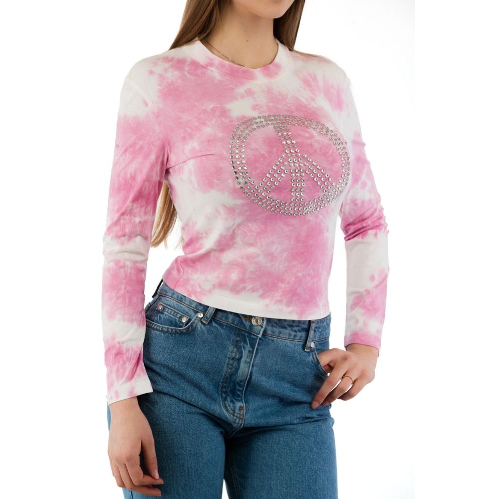 Multicolor Cotton Long Sleeve T-Shirt