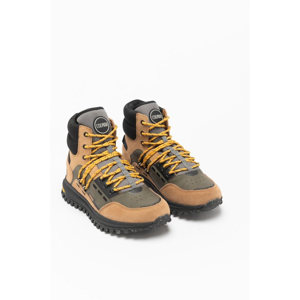 Multicolor Leather Ankle Boots