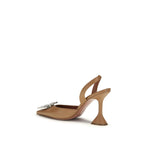 Brown Calf Leather Bos Taurus High Heel Pumps