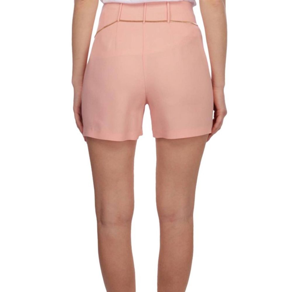 Pink Acetate Shorts