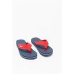 Multicolor Polyester Flip-Flop Sandals