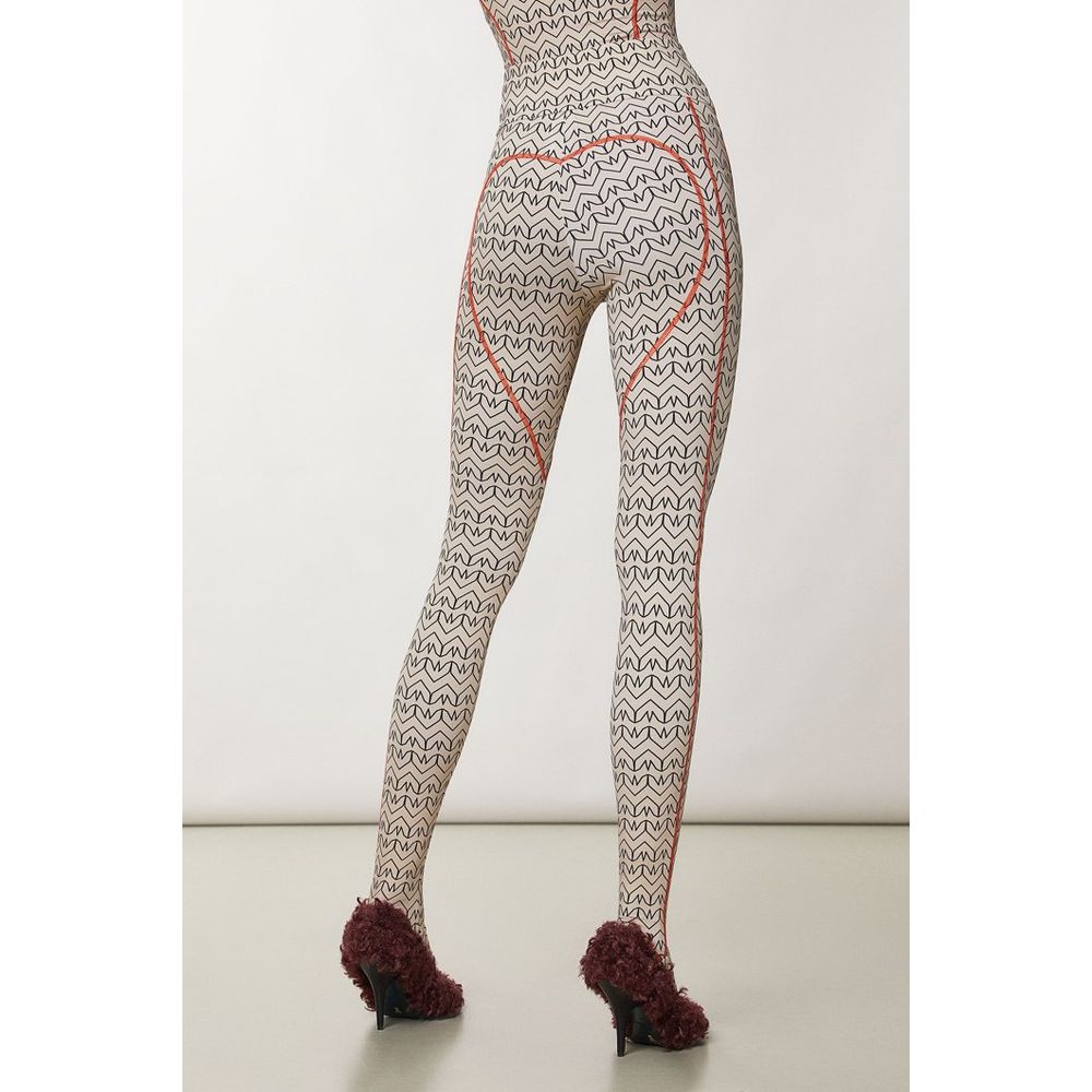 Bicolor Polyamide Athletic Pants