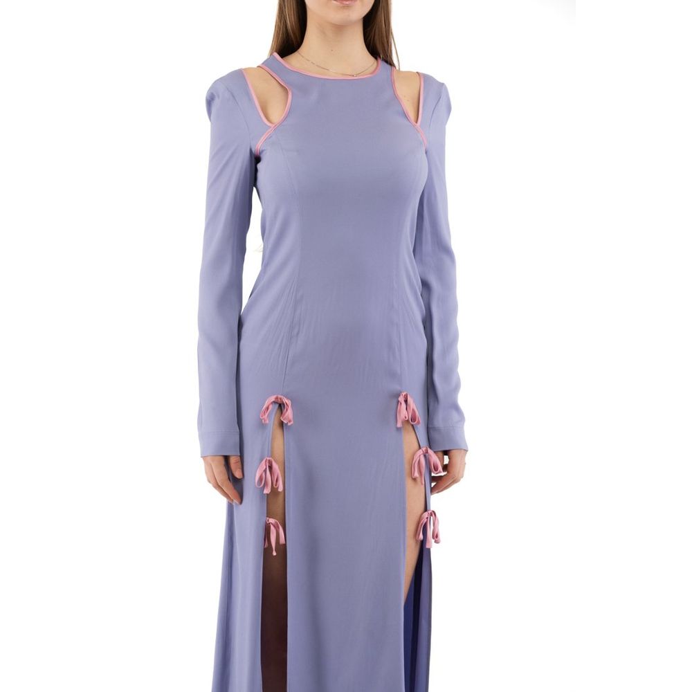 Multicolor Marabou Casual Dress