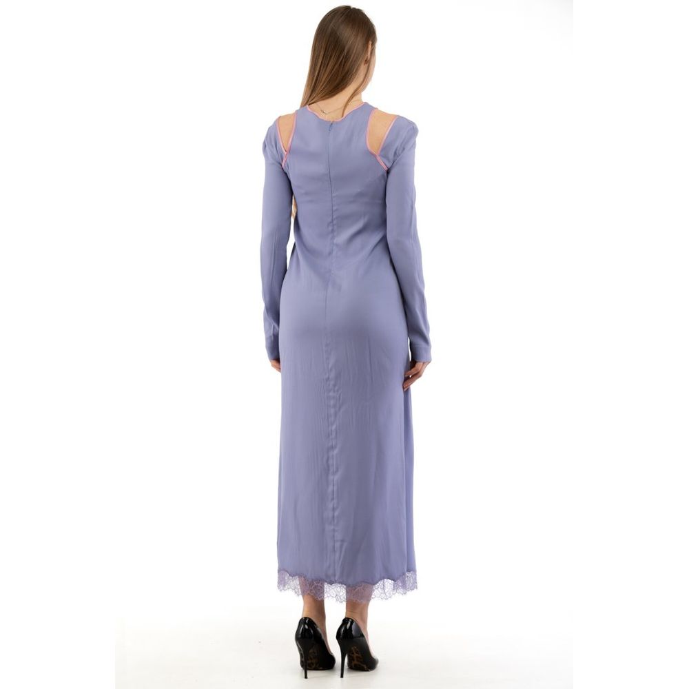 Multicolor Marabou Casual Dress