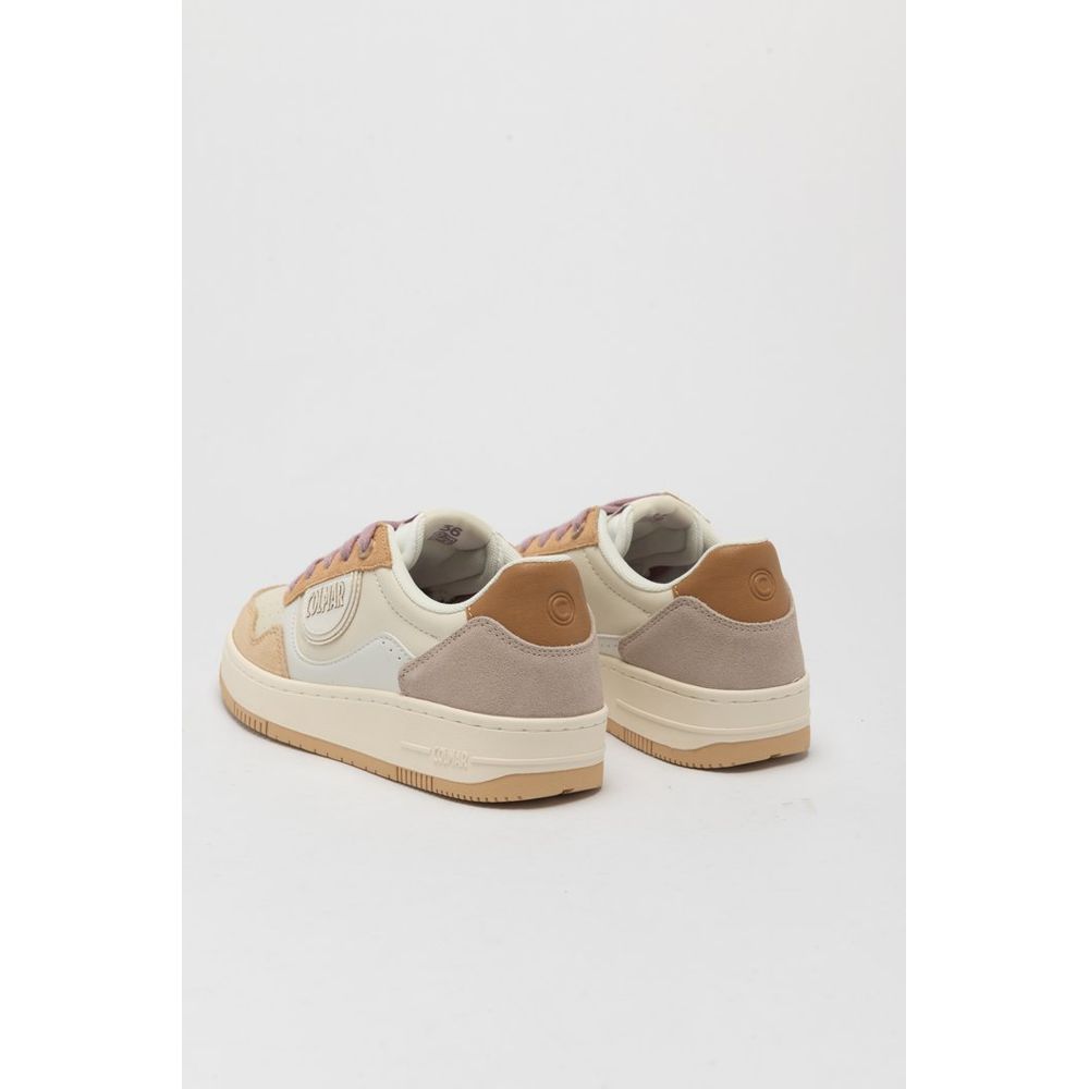 Multicolor Polyethylene Low Top Sneakers