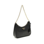 Black Calf Leather Bos Taurus Shoulder Bag