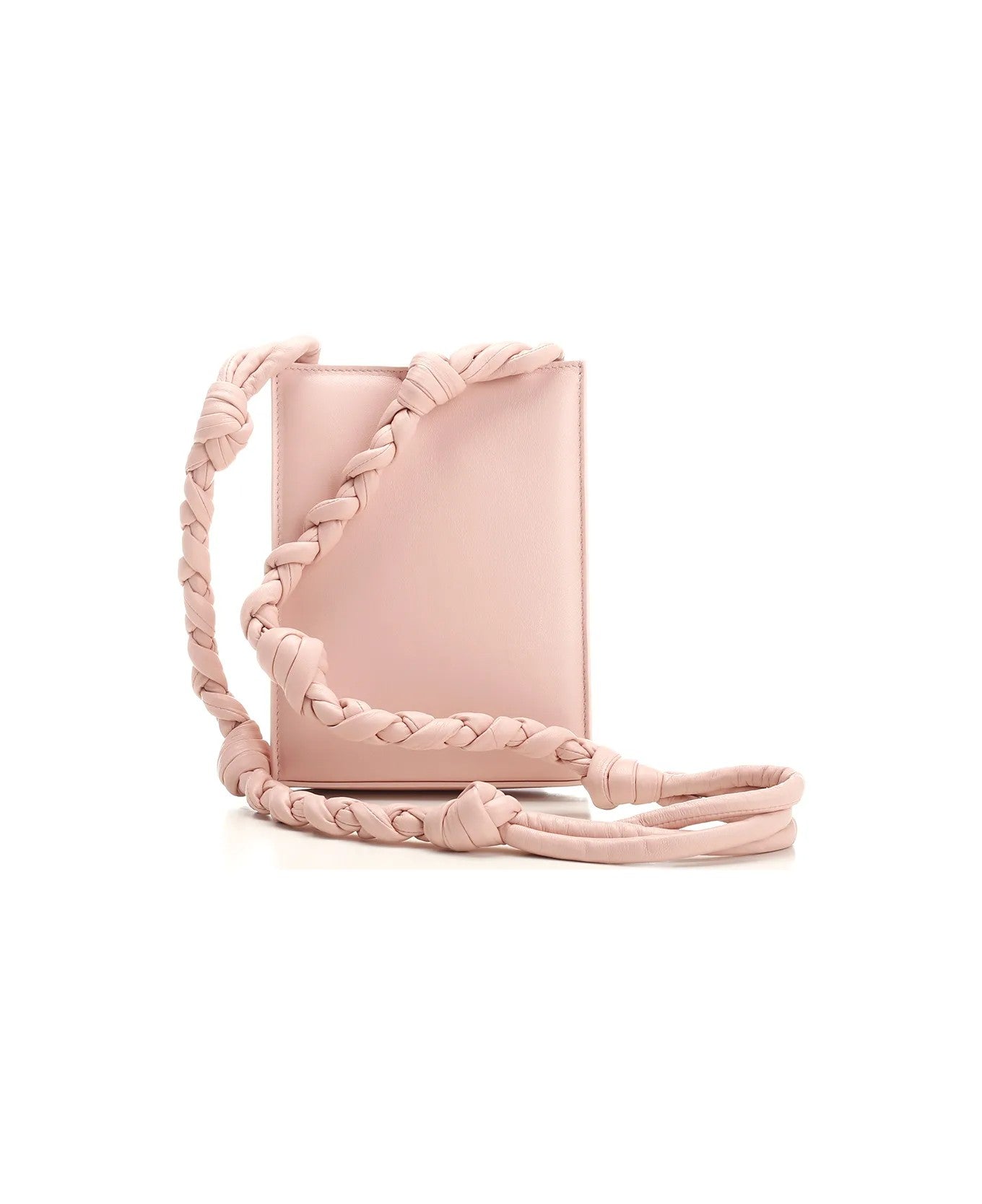 Pink Lambskin Shoulder Bag