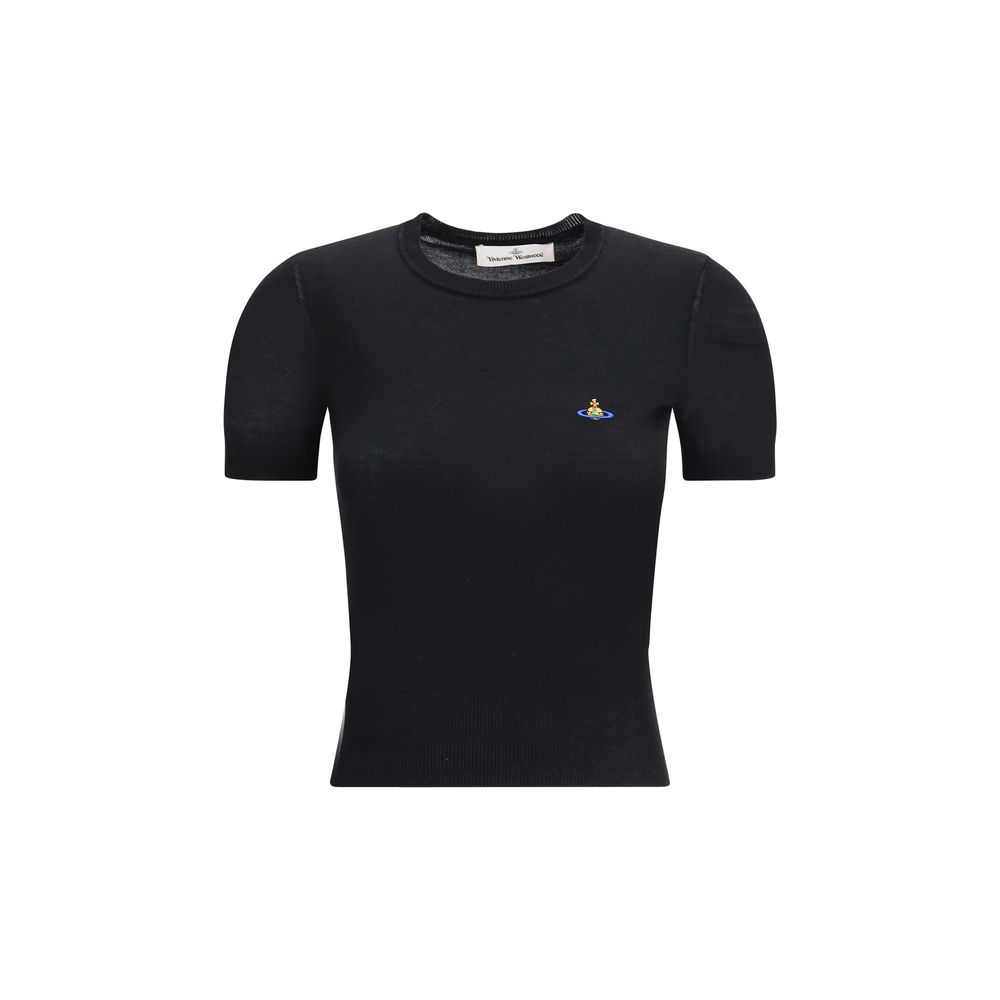 Black Cotton T-Shirt