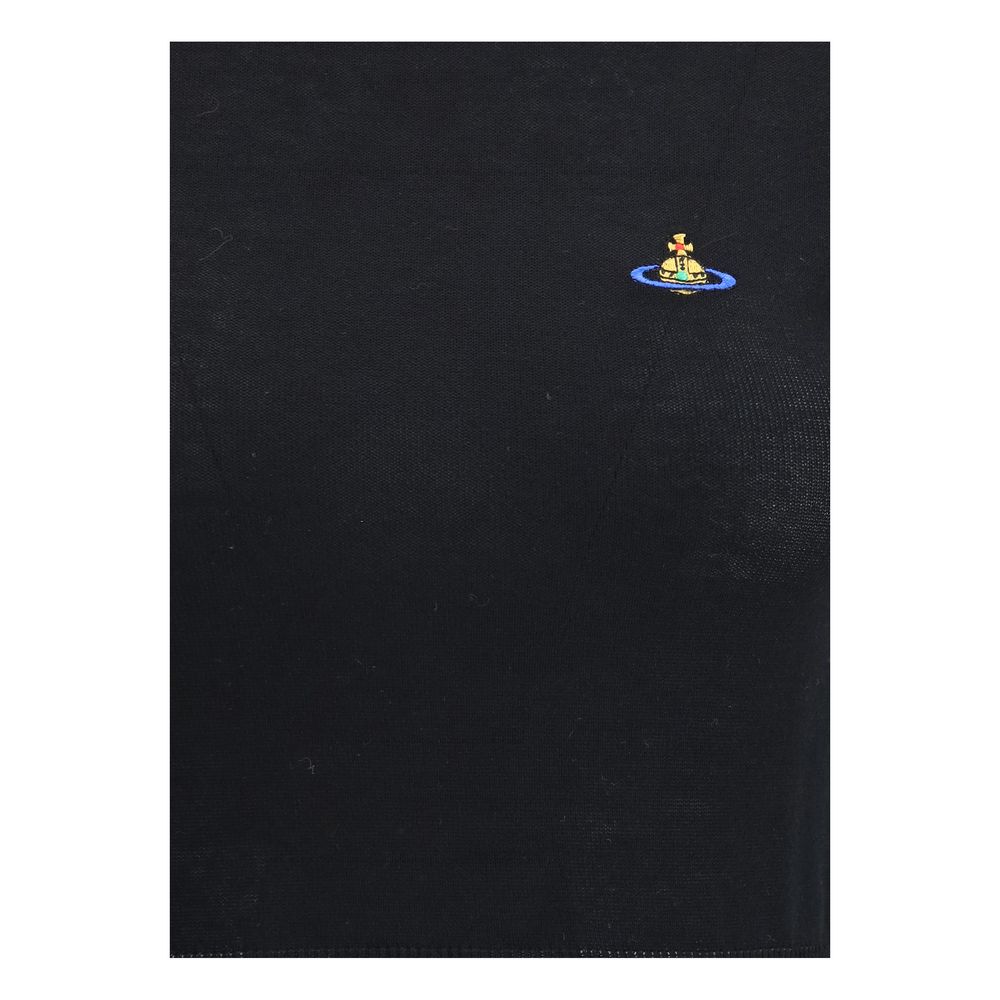 Black Cotton T-Shirt