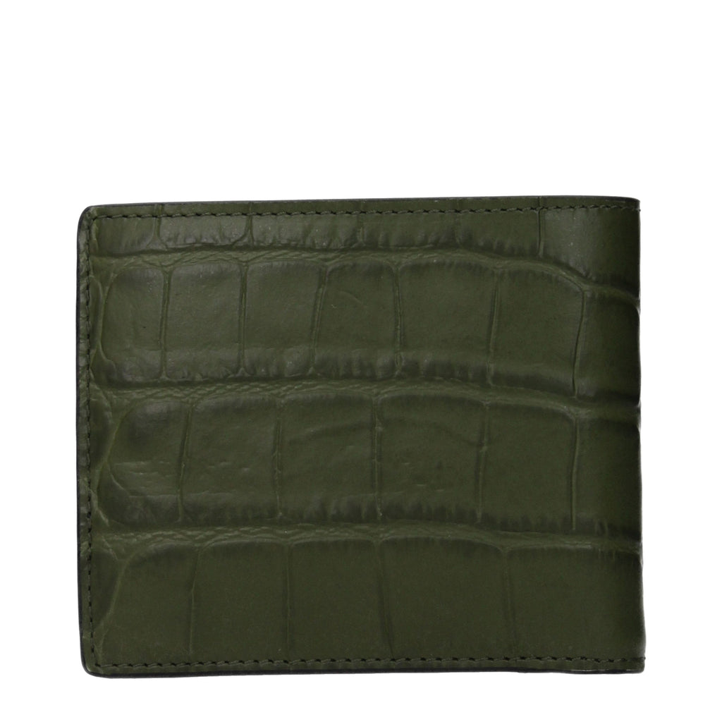 Green Leather Wallet