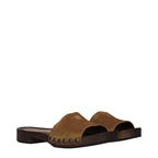 Brown Leather Slippers