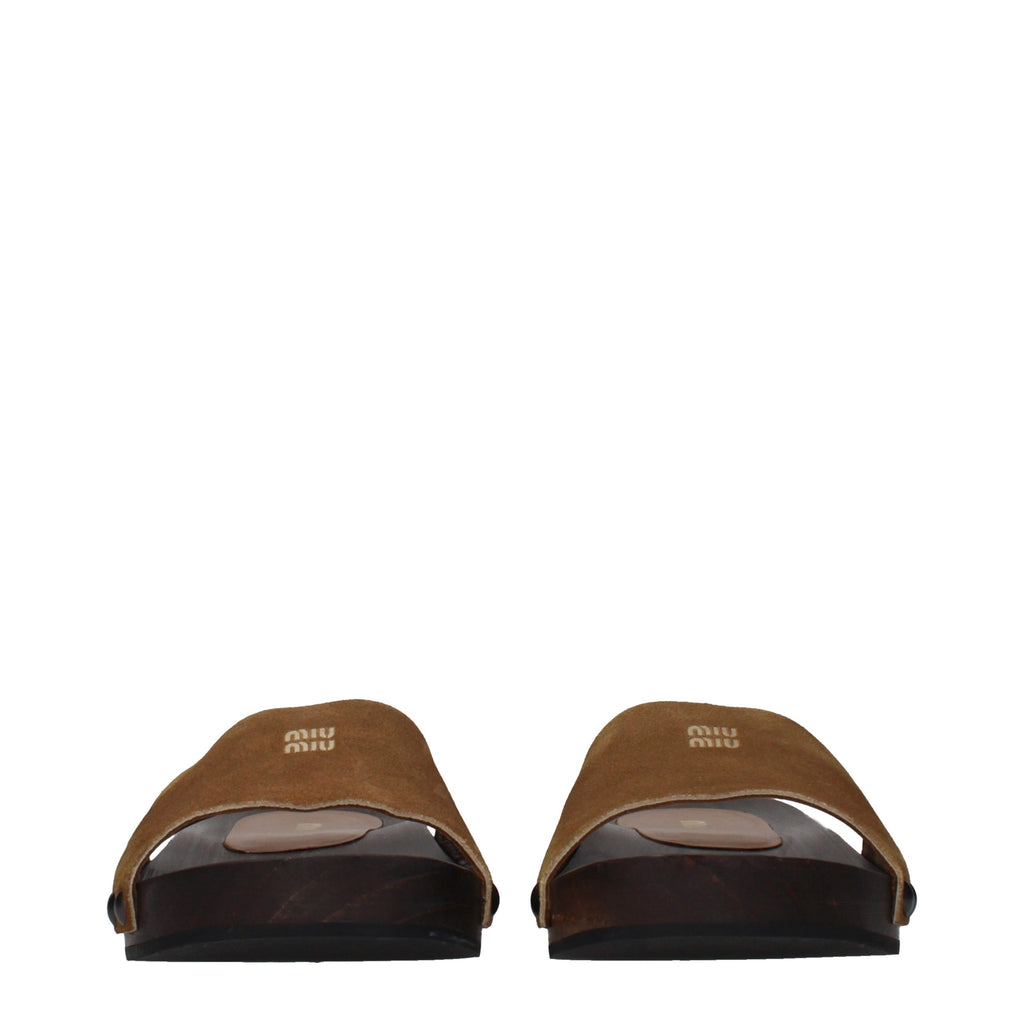 Brown Leather Slippers