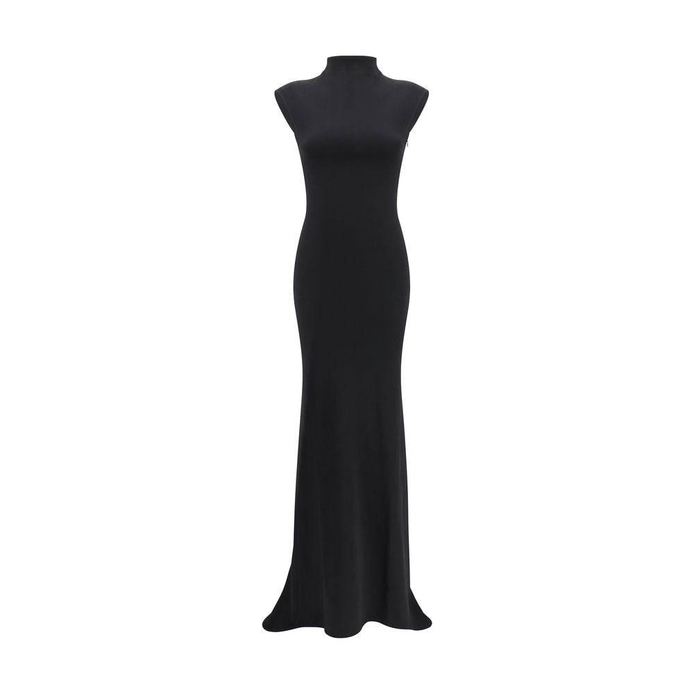 Black Viscose Cocktail Dress