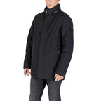 Black Polyester Parka