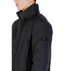 Black Polyester Parka