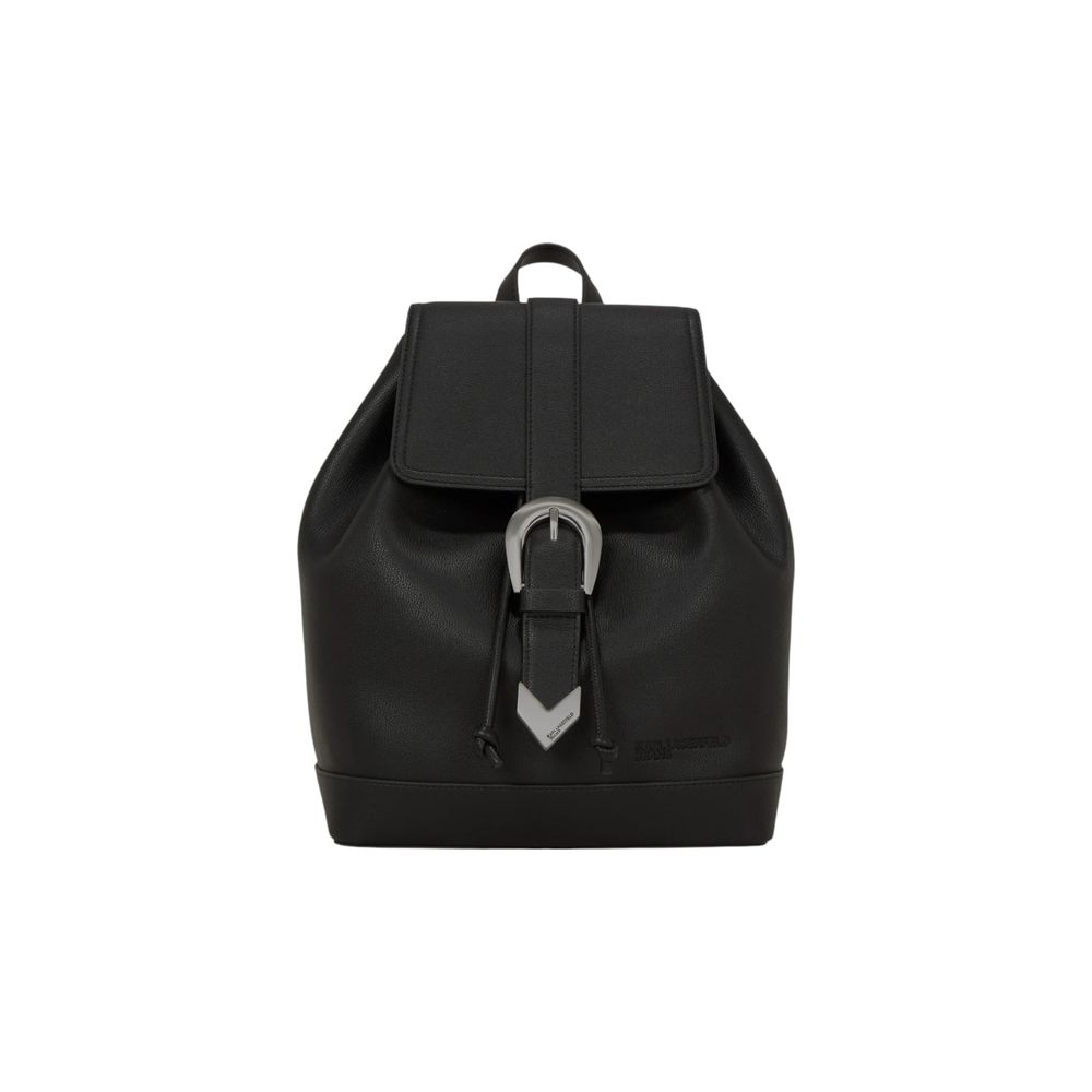 Black Polyethylene Backpack