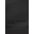 Black Polyethylene Backpack