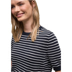 Blue Viscose T-Shirt