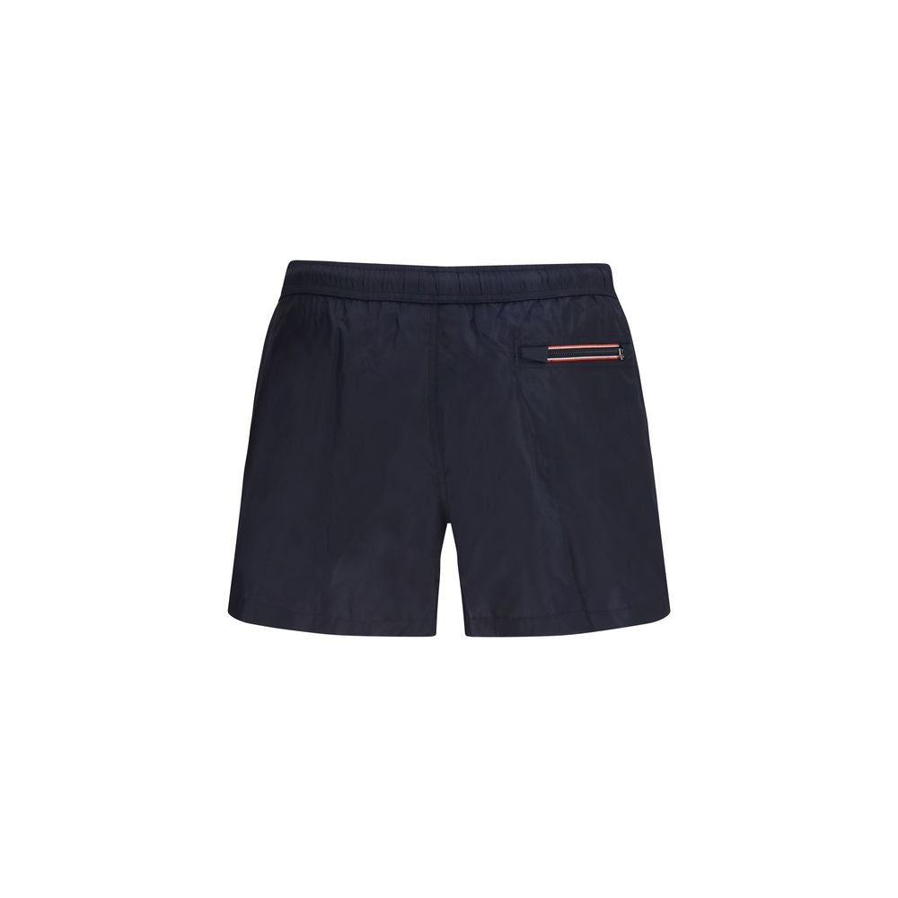 Blue Polyamide Short And Mini Shorts