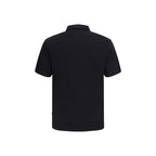 Black Polyamide Polo Shirt