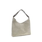 Gray Calf Leather Bos Taurus Handbag