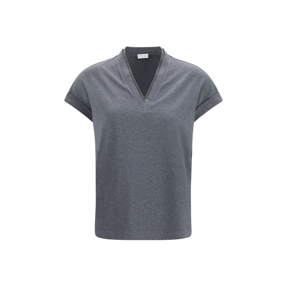 Gray Cotton T-Shirt