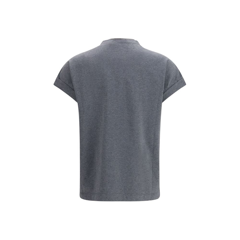Gray Cotton T-Shirt