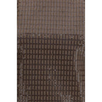 Brown Cotton Sleeveles T-Shirt