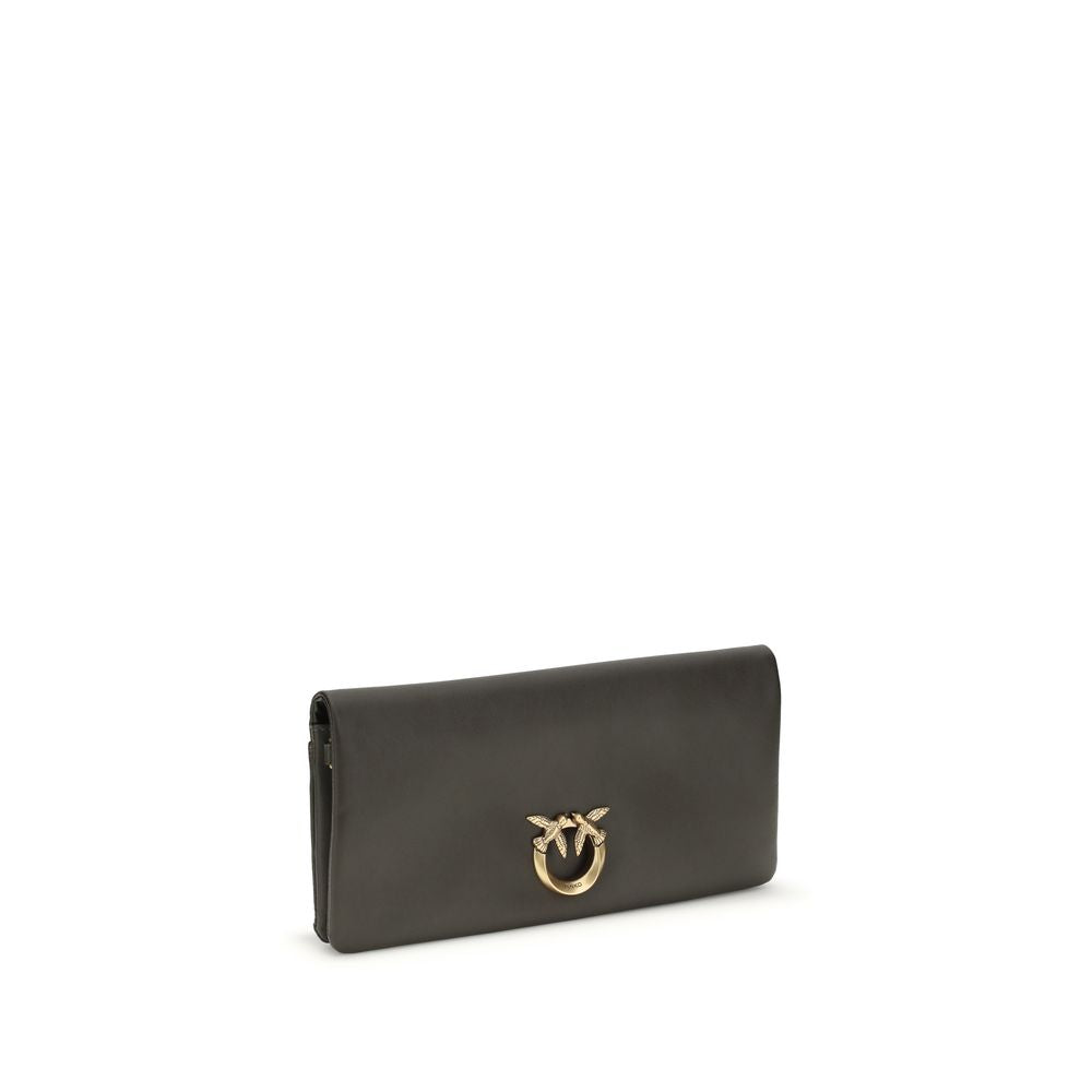 Bicolor Calf Leather Bos Taurus Clutch Bag