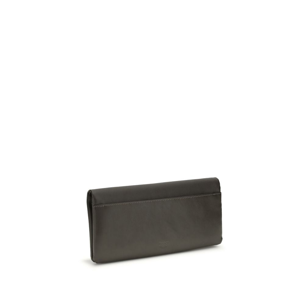 Bicolor Calf Leather Bos Taurus Clutch Bag