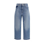 Blue Cotton Jeans Denim