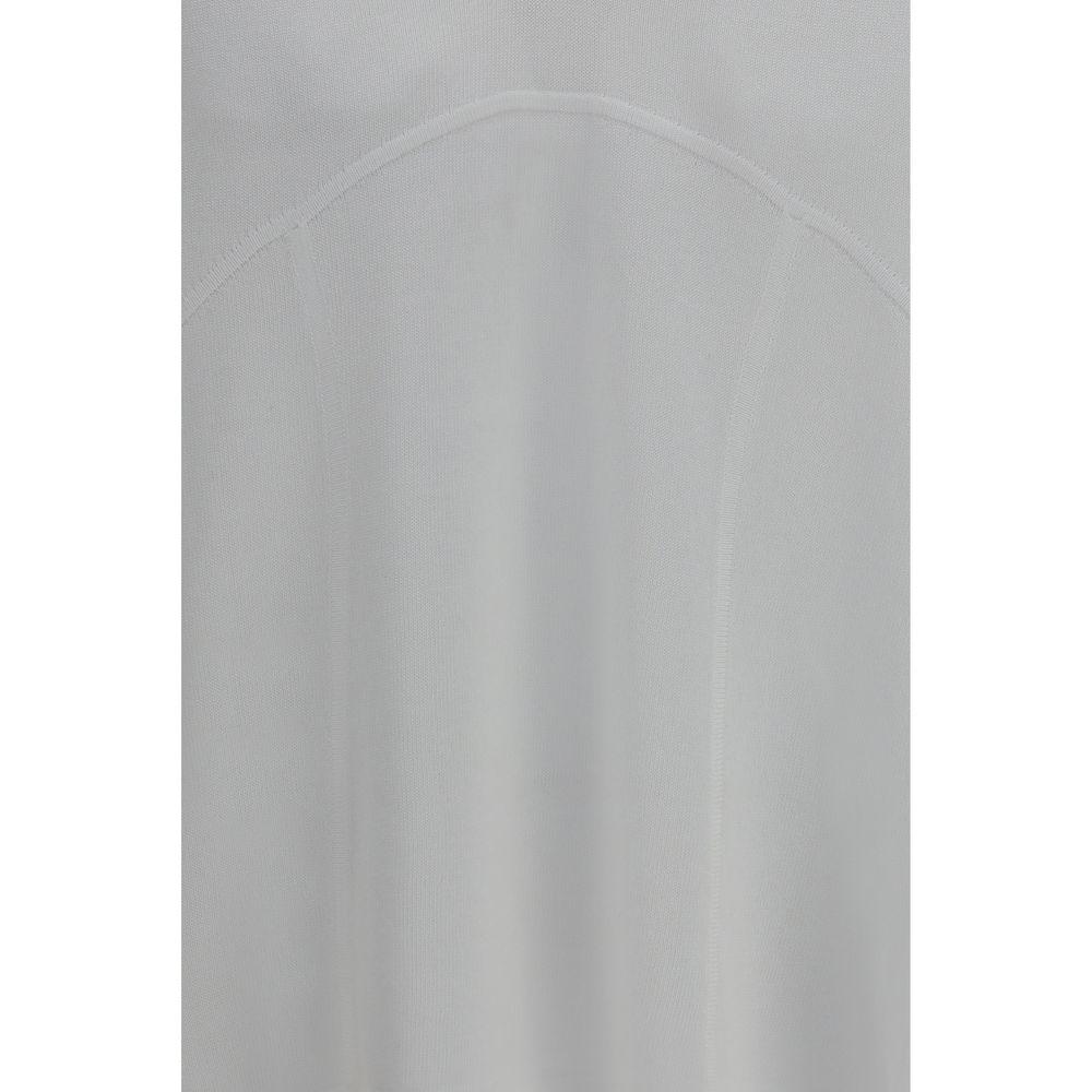 White Viscose Sweatshirt