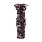 Multicolor Cotton Casual Dress