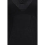 Black Viscose Sweatshirt