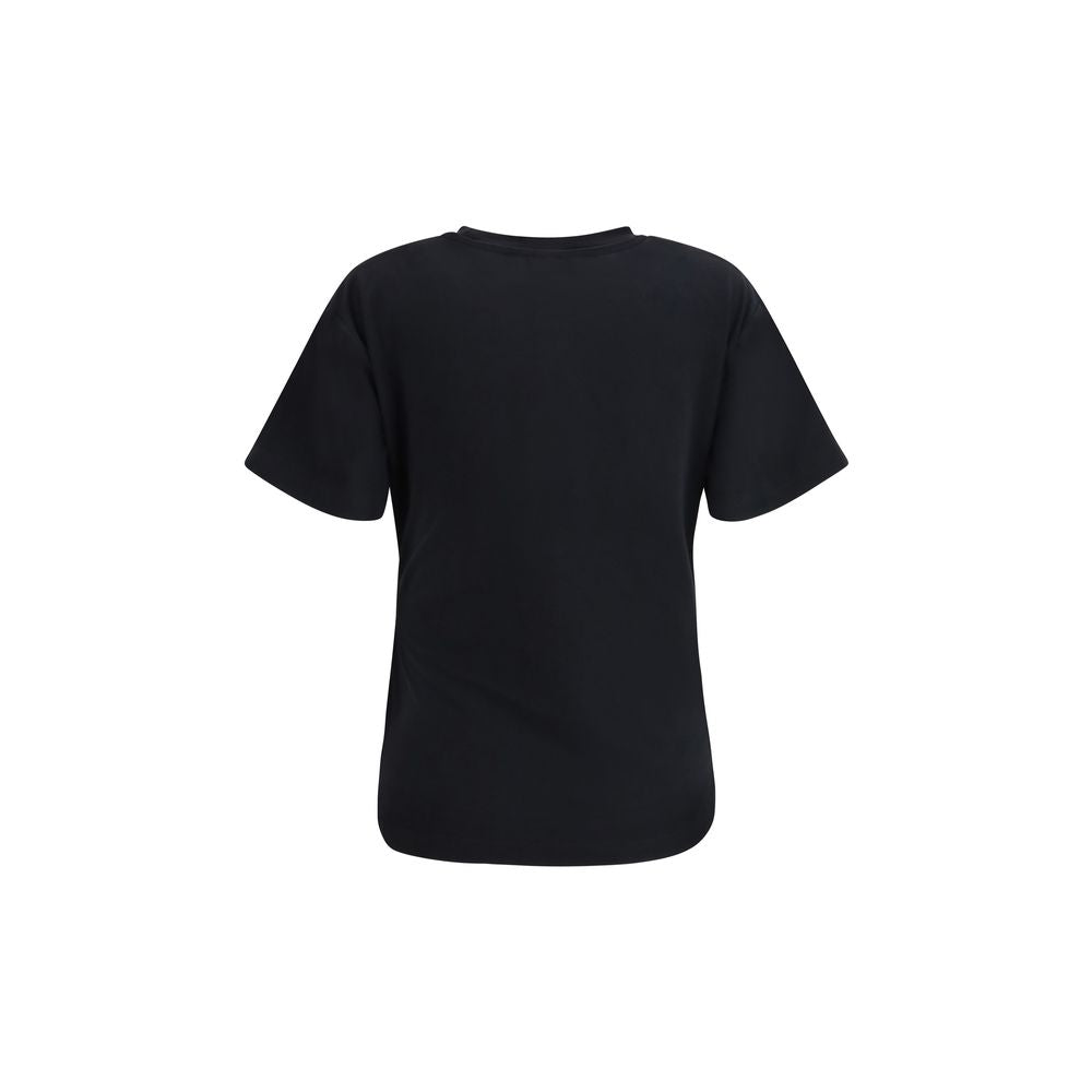 Black Cotton T-Shirt