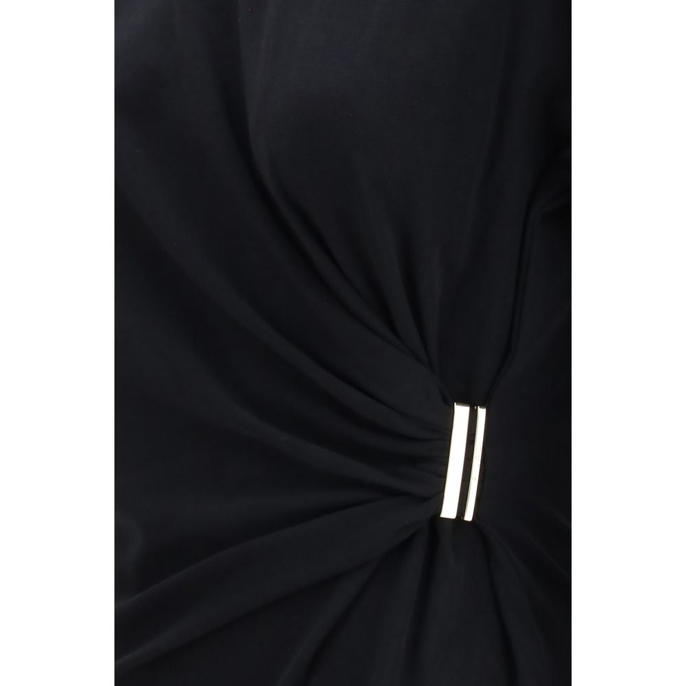 Black Cotton T-Shirt