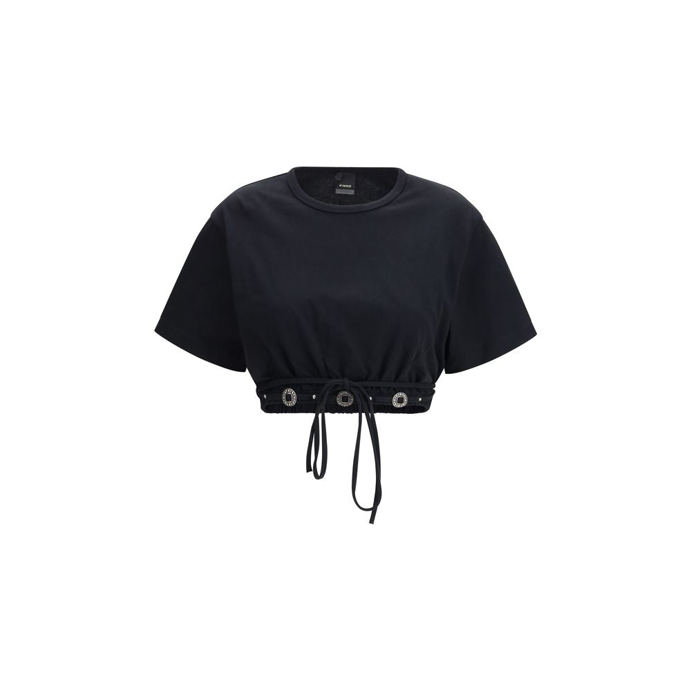 Black Cotton T-Shirt