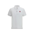 White Cotton Polo Shirt