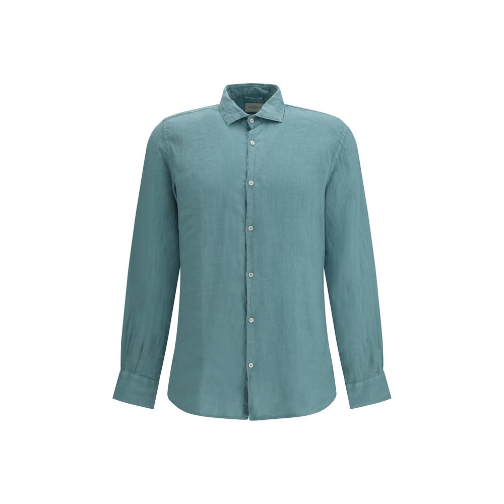 Bicolor Linen Shirt
