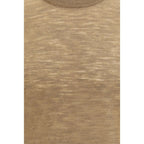 Beige Linen Shortsleeve Shirt