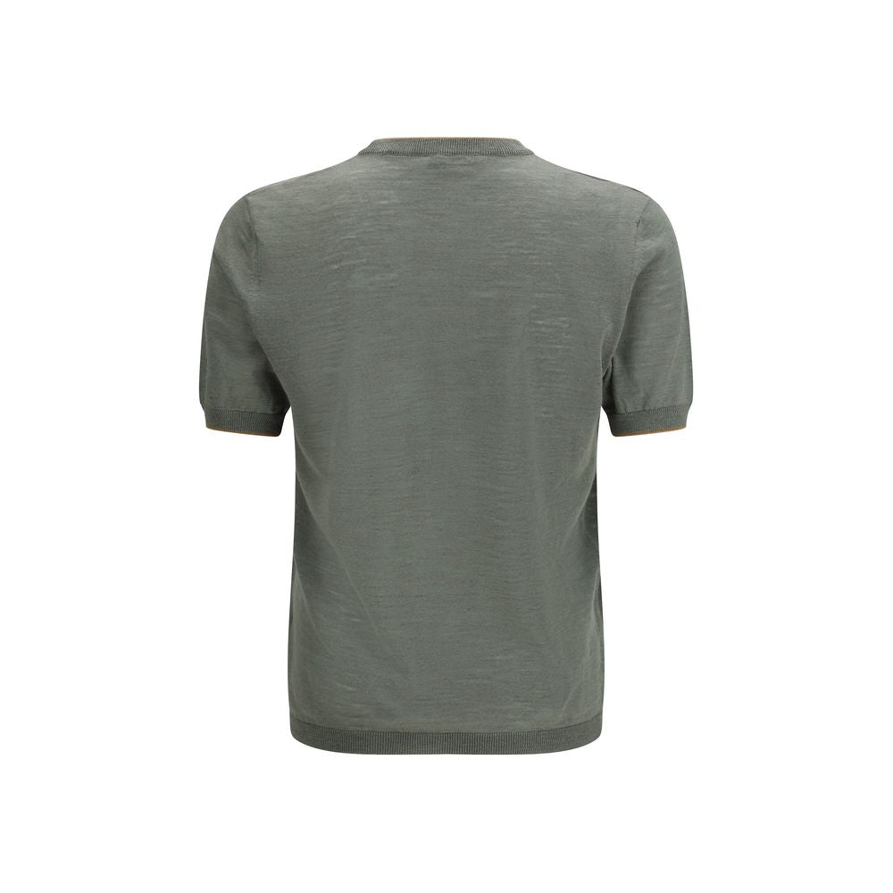 Bicolor Linen T-Shirt