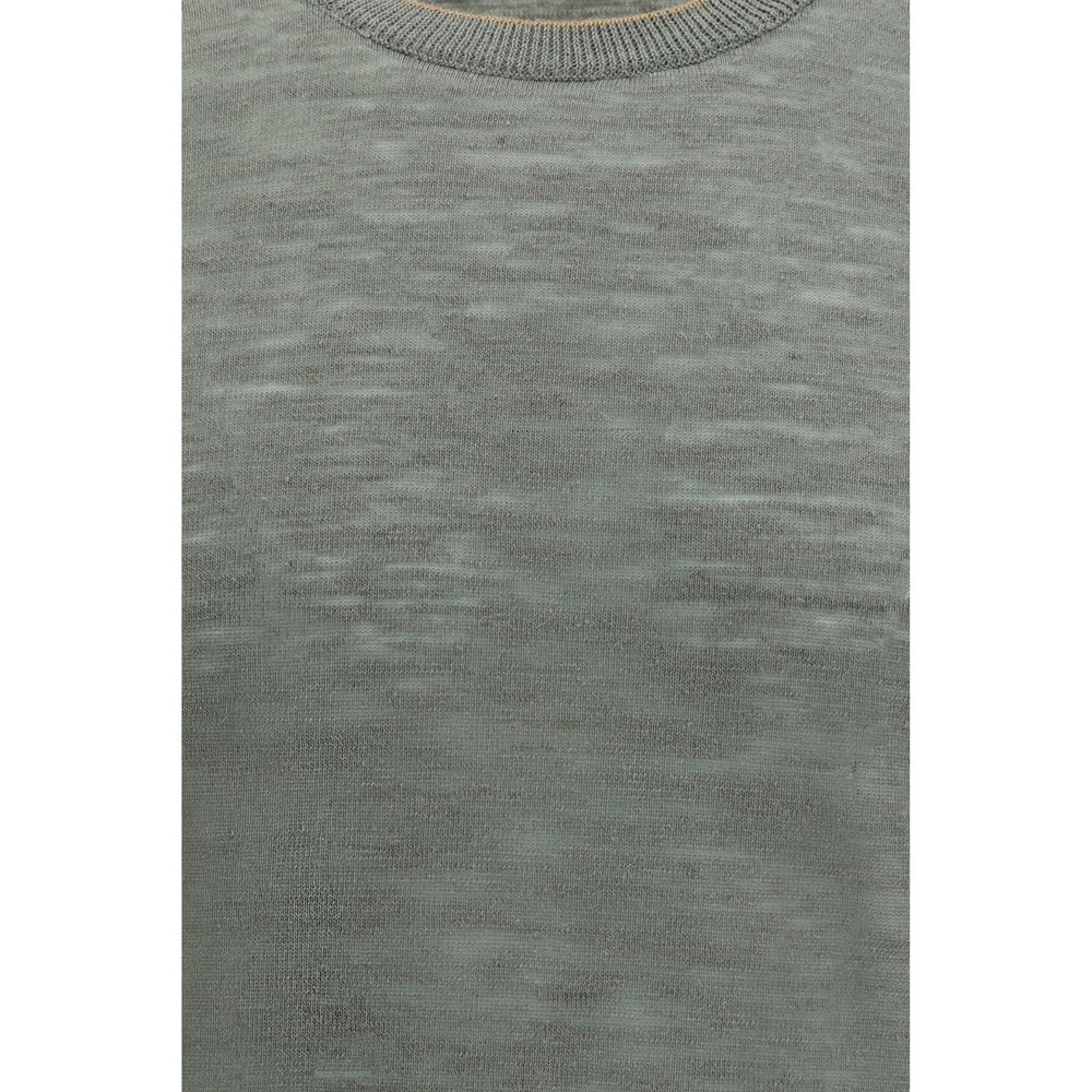Bicolor Linen T-Shirt