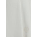 White Cotton Mini Skirt