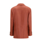 Multicolor Linen Blazer