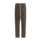 Brown Cotton Cargo Pants