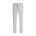 White Cotton Jeans Denim