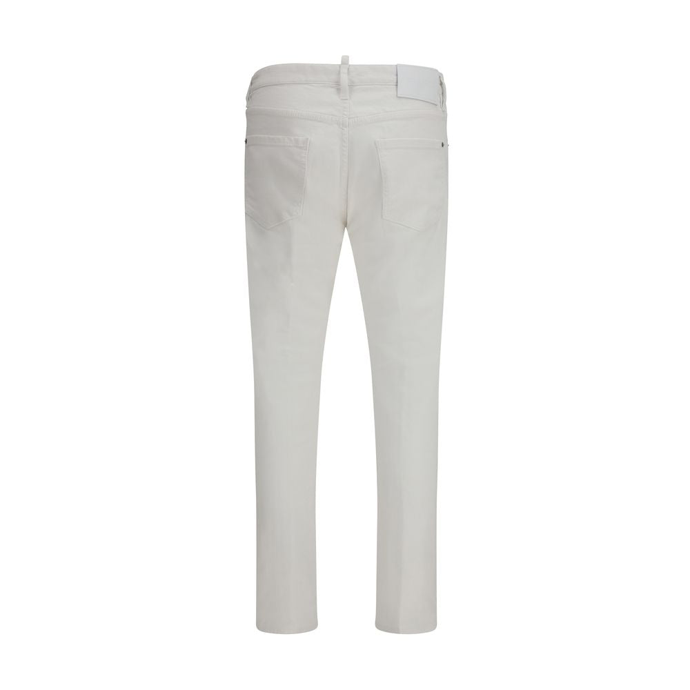 White Cotton Jeans Denim