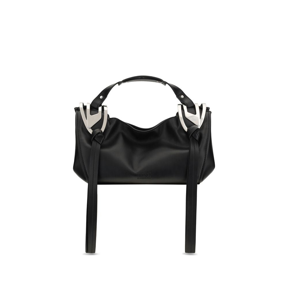 Black Calf Leather Bos Taurus Shoulder Bag
